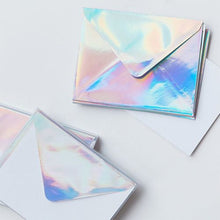 Load image into Gallery viewer, Iridescent Holographic Envelopes