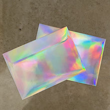 Load image into Gallery viewer, Iridescent Holographic Envelopes