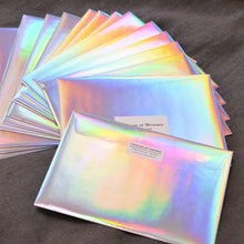 Load image into Gallery viewer, Iridescent Holographic Envelopes