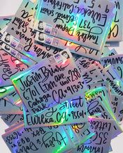 Load image into Gallery viewer, Iridescent Holographic Envelopes