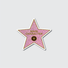 Load image into Gallery viewer, Holographic Glitter Main Character Sticker