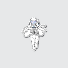 Load image into Gallery viewer, Holographic Astronaut Sticker