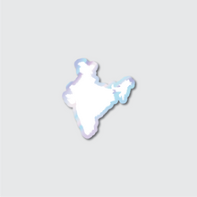 Load image into Gallery viewer, Holographic India Sticker