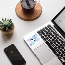 Load image into Gallery viewer, Holographic Uno Reverse Sticker