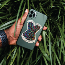 Load image into Gallery viewer, Holographic Glitter Bejeweled Bodysuit Sticker