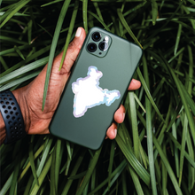 Load image into Gallery viewer, Holographic India Sticker