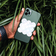 Load image into Gallery viewer, Holographic Smiley Set Sticker