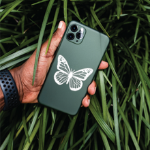Load image into Gallery viewer, Simple White Butterfly Clear Sticker