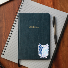 Load image into Gallery viewer, Holographic Wings of Freedom Logo Sticker