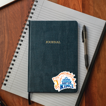 Load image into Gallery viewer, Holographic Chennai Super Kings IPL Sticker