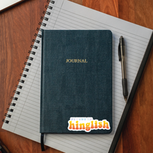 Load image into Gallery viewer, Holographic Fluent in Hinglish Sticker