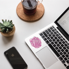 Load image into Gallery viewer, Glitter Rose Sticker