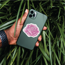 Load image into Gallery viewer, Glitter Rose Sticker