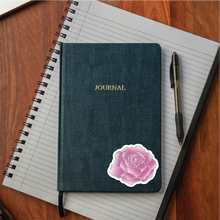 Load image into Gallery viewer, Glitter Rose Sticker