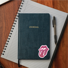 Load image into Gallery viewer, Rolling Stones Logo Glitter Sticker