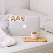 Load image into Gallery viewer, 3 Monkeys Sticker