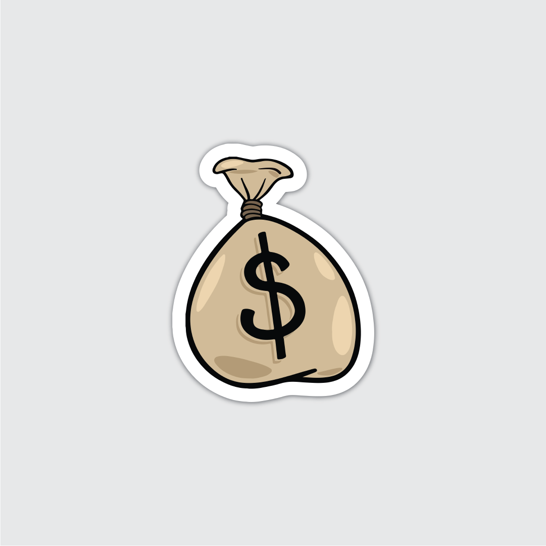 Money Bag Sticker – INKTRINX