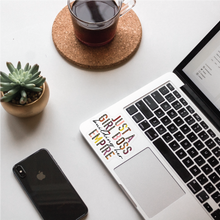 Load image into Gallery viewer, Just A Girl Boss Clear Sticker