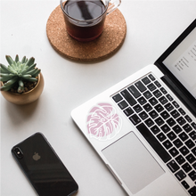 Load image into Gallery viewer, Monstera Leaf Clear Sticker