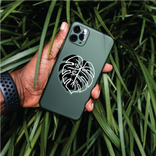 Load image into Gallery viewer, Monstera Leaf Clear Sticker