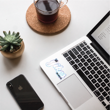 Load image into Gallery viewer, Holographic Say Yikes and Move On Sticker