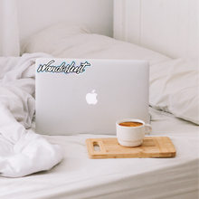 Load image into Gallery viewer, Holographic Wanderlust Sticker