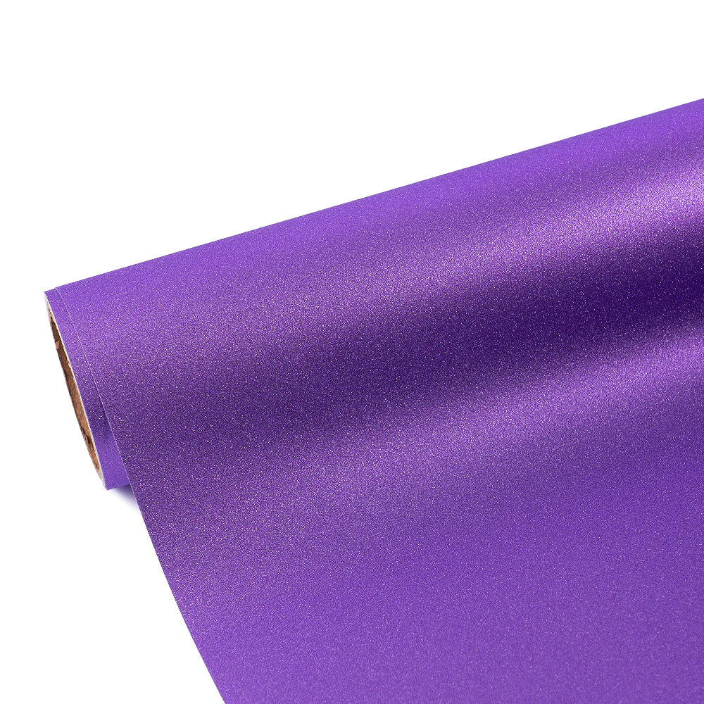 EagleVinyl Purple Glitter Craft Vinyl