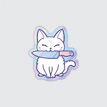 Load image into Gallery viewer, Holographic Artemis Sailor Moon Sticker

