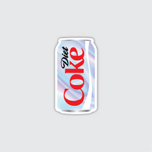 Load image into Gallery viewer, Holographic Diet Coke Sticker
