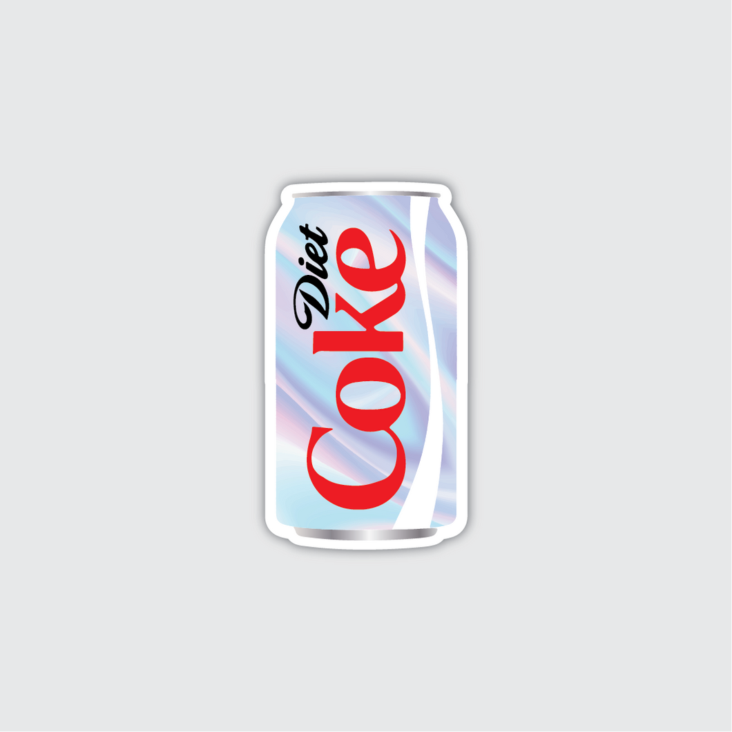 Holographic Diet Coke Sticker