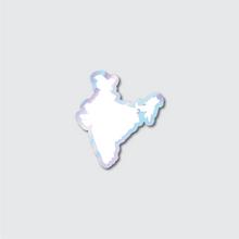 Load image into Gallery viewer, Holographic India Sticker
