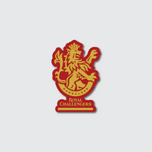 Load image into Gallery viewer, RC Bangalore IPL Gold Sticker

