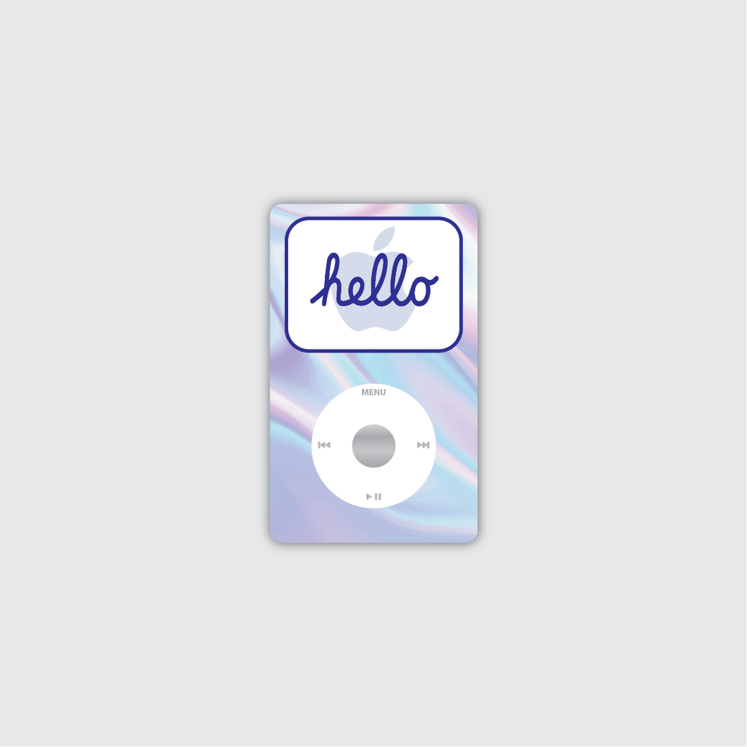 Holographic iPod Sticker