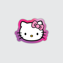 Load image into Gallery viewer, Holographic Hello Kitty Sticker
