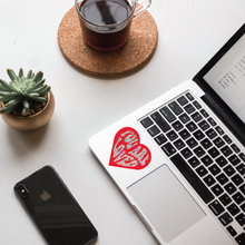 Load image into Gallery viewer, Holographic Glitter You Are Loved Sticker
