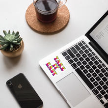 Load image into Gallery viewer, Holographic Take It Easy Sticker
