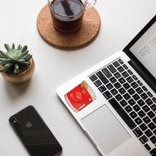 Load image into Gallery viewer, Holographic Glitter Negroni Sticker
