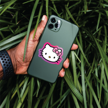 Load image into Gallery viewer, Holographic Hello Kitty Sticker
