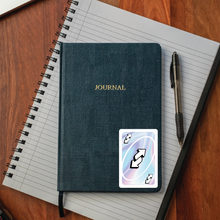 Load image into Gallery viewer, Holographic Uno Reverse Sticker
