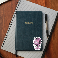 Load image into Gallery viewer, Holographic Born to Yap Sticker
