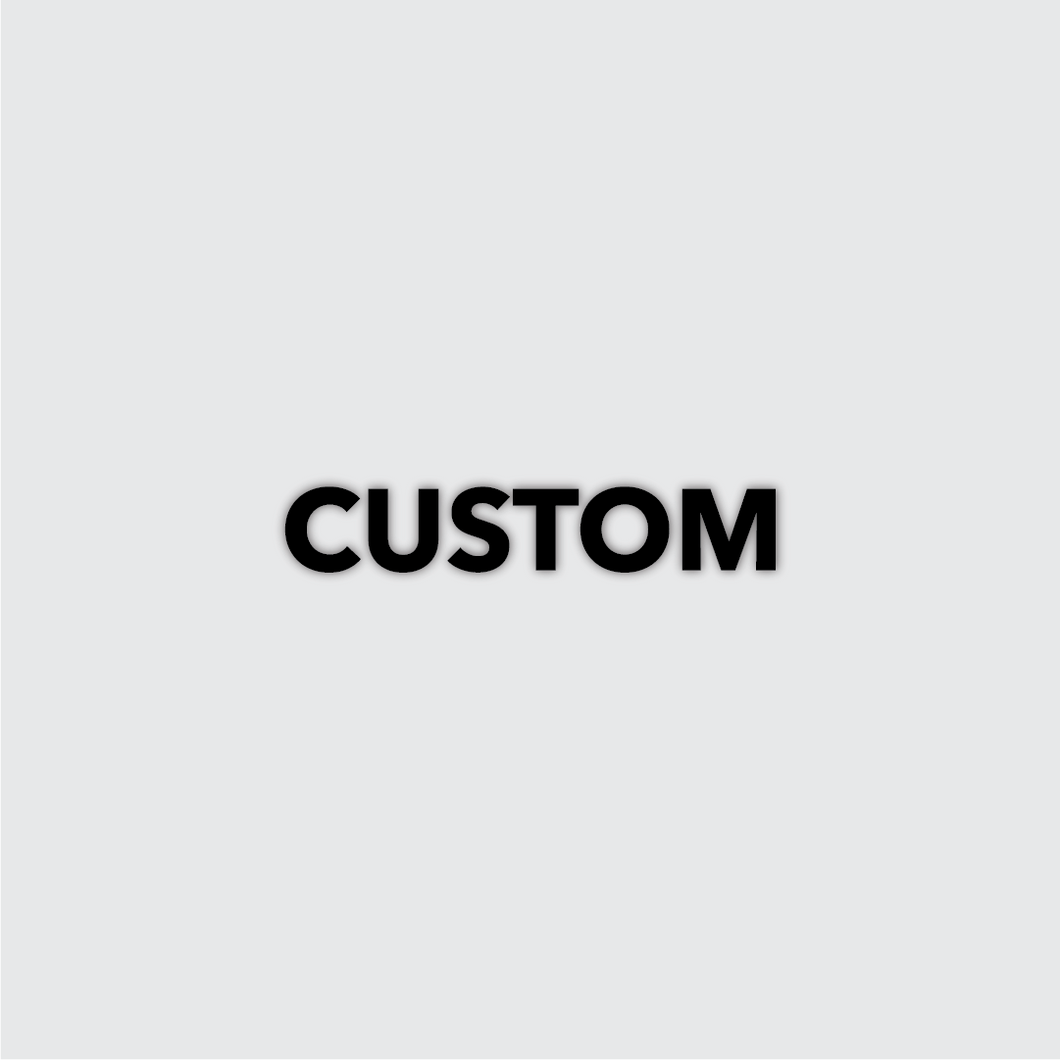 Custom Word Decal