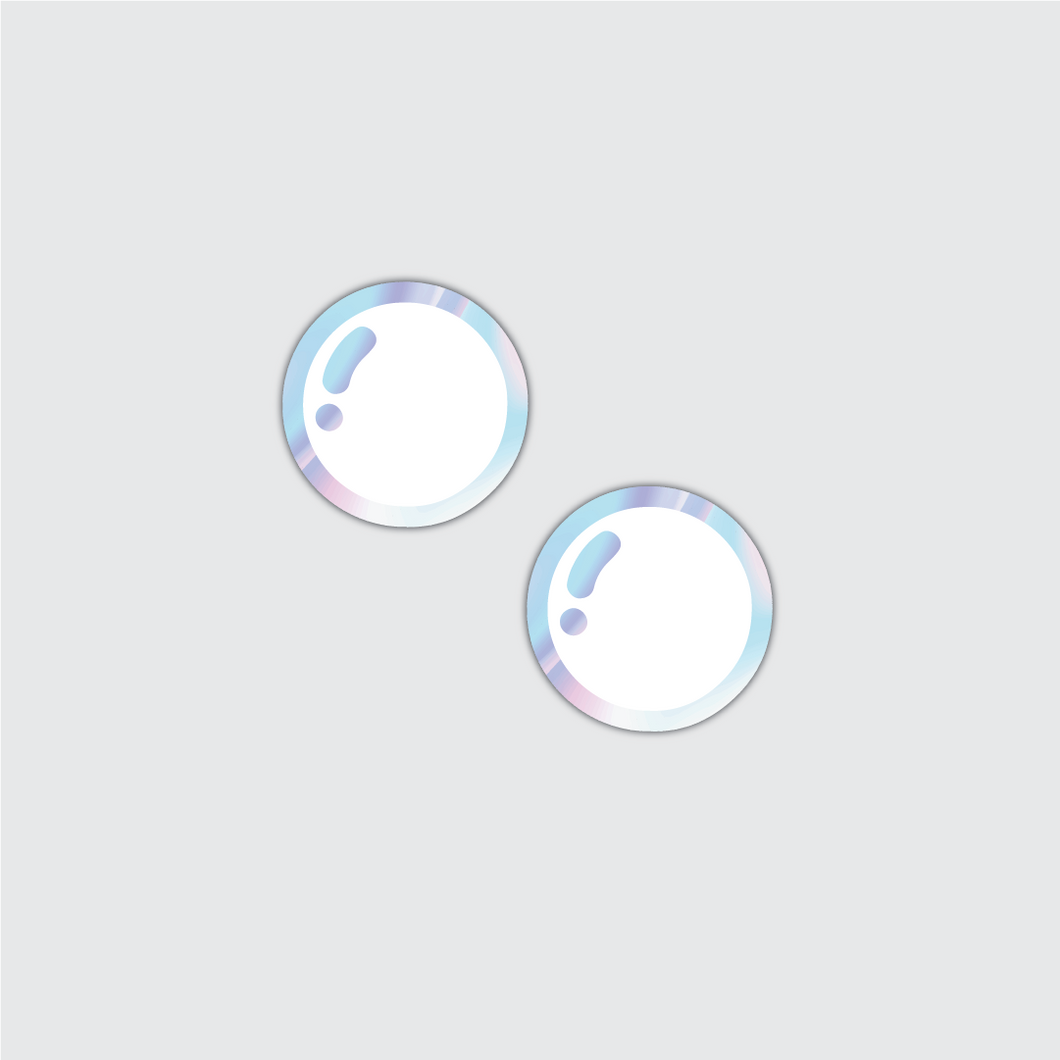 Soap Bubble Sticker - Set of 2