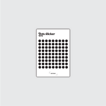 Load image into Gallery viewer, Clear Matte Dots Sticker Sheet
