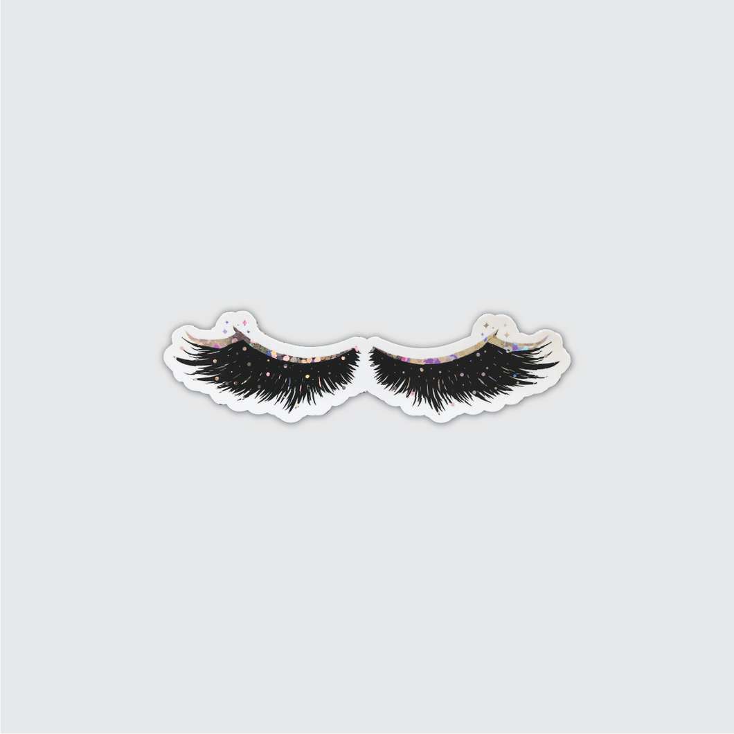 Pixie dust eyelashes Sticker