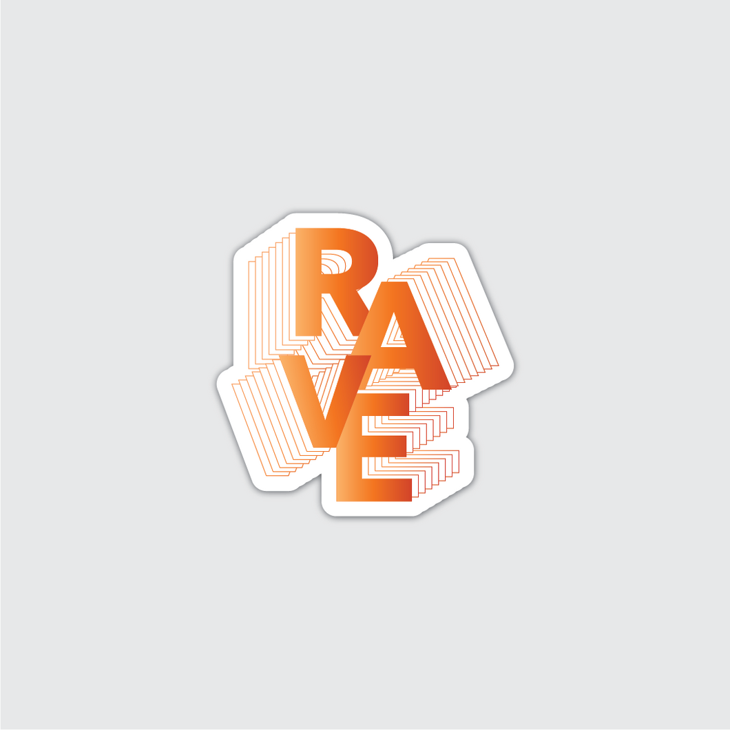 Rave Sticker