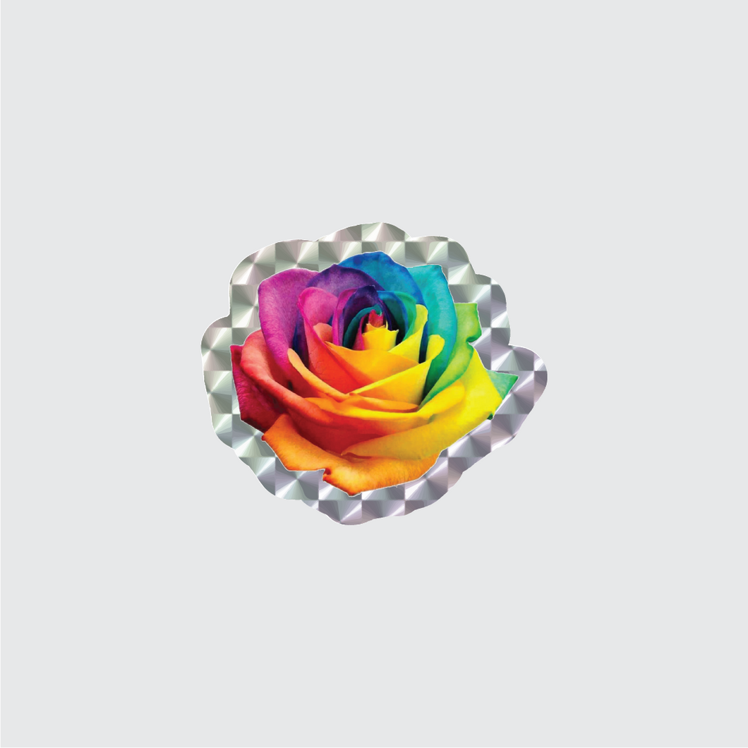 Prism Rose Sticker