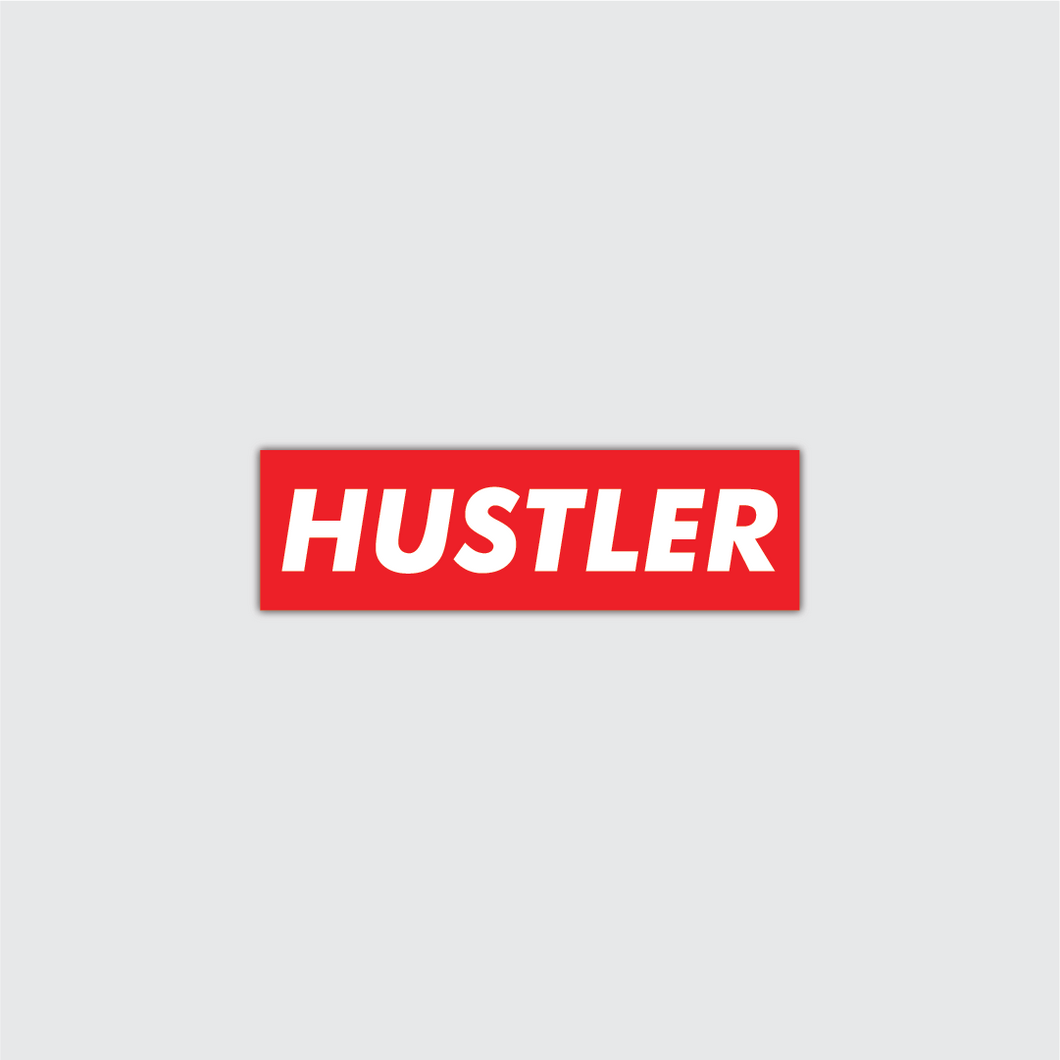 Hustler Sticker