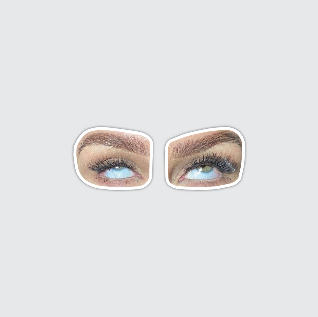 Eye roll Sticker - Set of 2