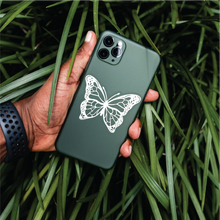 Load image into Gallery viewer, Mystic White Butterfly Clear Sticker
